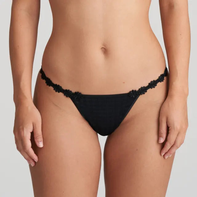 Women's Corset Style Lingerie Avero G String | Black