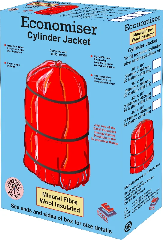 Fleece - lined men jackets for cold - weather commutingCylinder Jacket 36"x18" Red