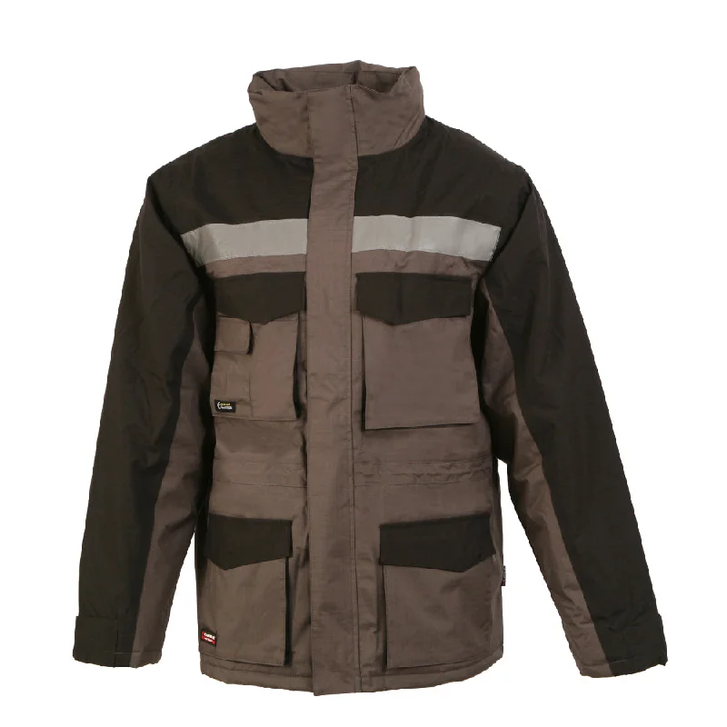 Checkered men jackets in a plaid pattern for a preppy appearanceGust Waterproof Parka Jacket Checkered men jackets in a plaid pattern for a preppy appearanceGust Waterproof Parka Jacket