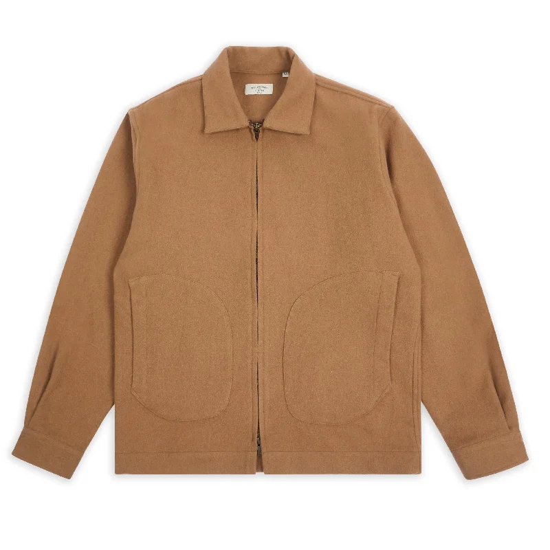 Men jackets with a hidden interior pocket for secure storageCashmere & Wool James Jacket - Camel Men jackets with a hidden interior pocket for secure storageCashmere & Wool James Jacket - Camel
