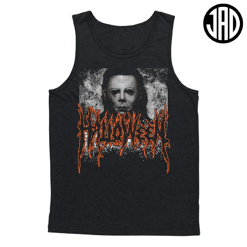 ribbed tank tops for menHalloween Metal V2 - Men's (Unisex) Tank