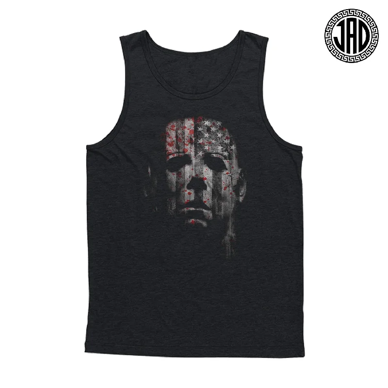 men's tank tops with henley necklineAmerican Dream - V2 - Men's Tank