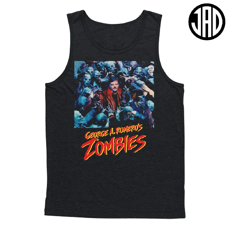 ribbed tank tops for menGAR Zombies - Men's (Unisex) Tank