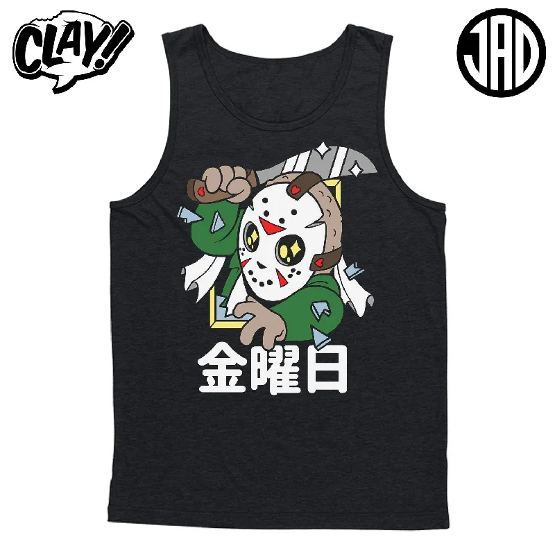 longline tank tops for menCamp Killer Jason - Men's Tank