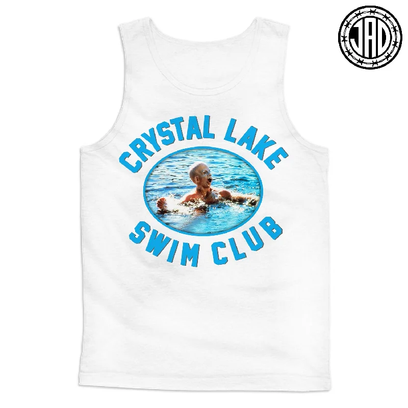 men's tank tops for gym wearCrystal Lake Swim Club - Men's (Unisex) Tank