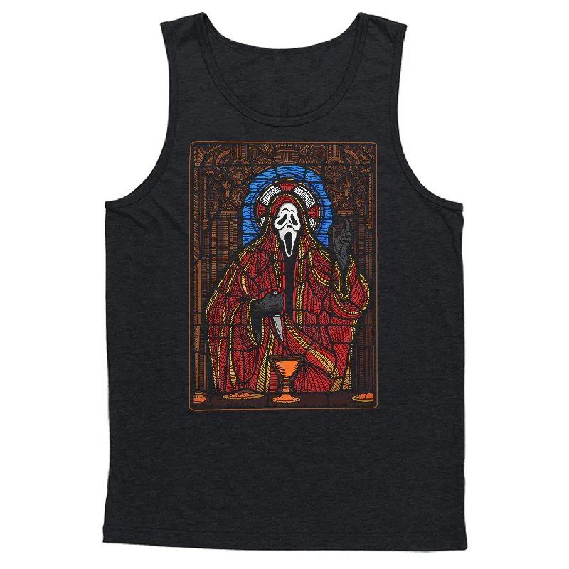 men's tank tops with reflective detailsThe Saint V3 - Men's (Unisex) Tank