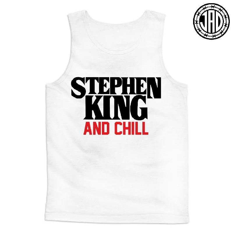 performance men's tank topsStephen King And Chill - Men's (Unisex) Tank