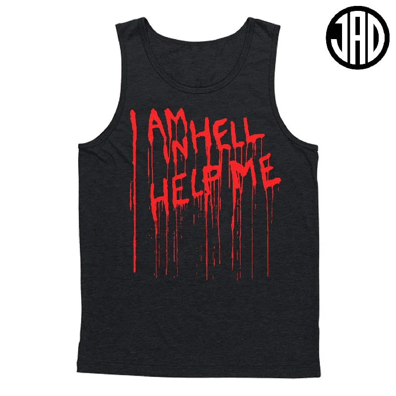 mens tank tops with built-in brasHelp Me - Men's (Unisex) Tank