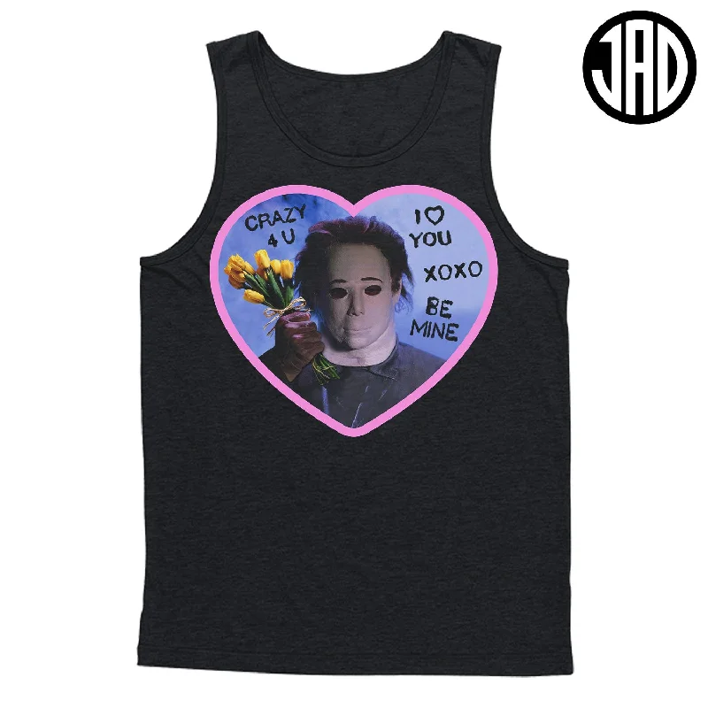 men's tank tops with deep armholesCrazy 4 U - Men's (Unisex) Tank