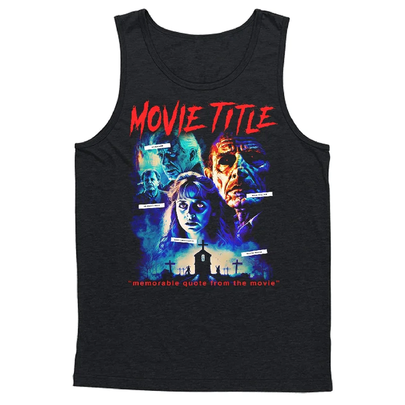 slim fit tank tops for menGeneric Horror Shirt - Men's (Unisex) Tank