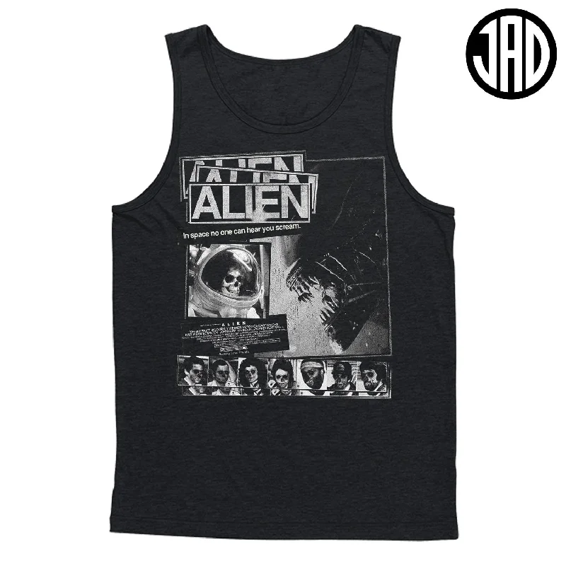 stretchable men's tank topsAlien Poster - Men's Tank