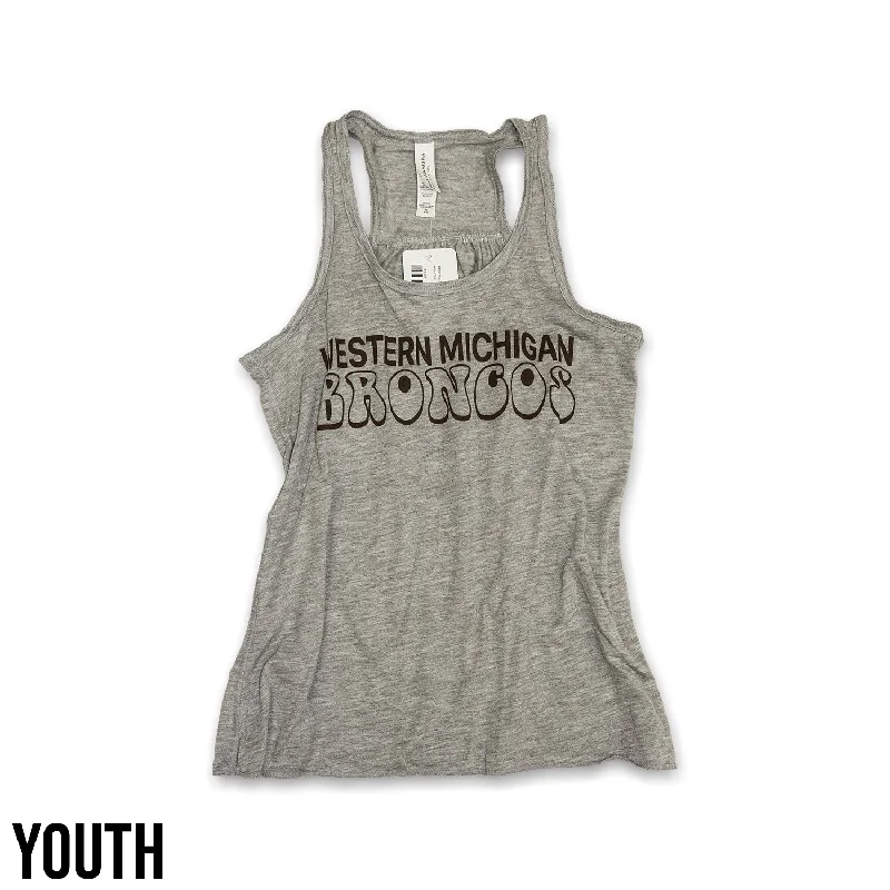 vintage style men's tank topsBroncos Retro Youth Racerback Tank