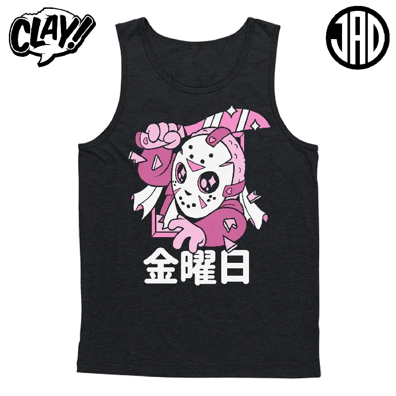 men's tank tops with mesh panelsCamp Killer Jason Kawaii - Men's Tank