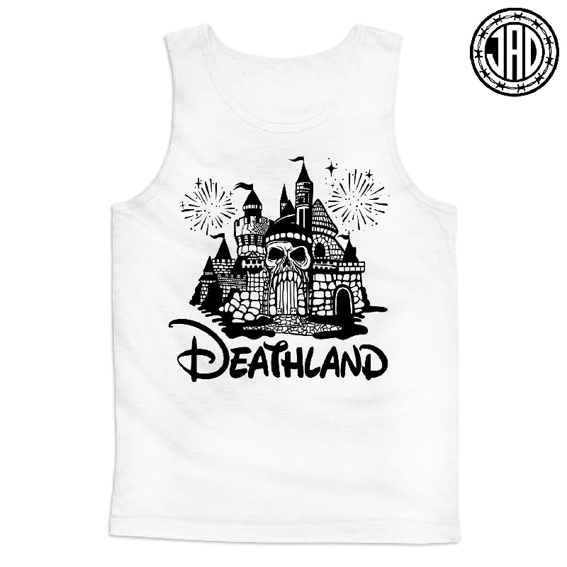 men's sleeveless tank tops for summerDeathland - Men's (Unisex) Tank