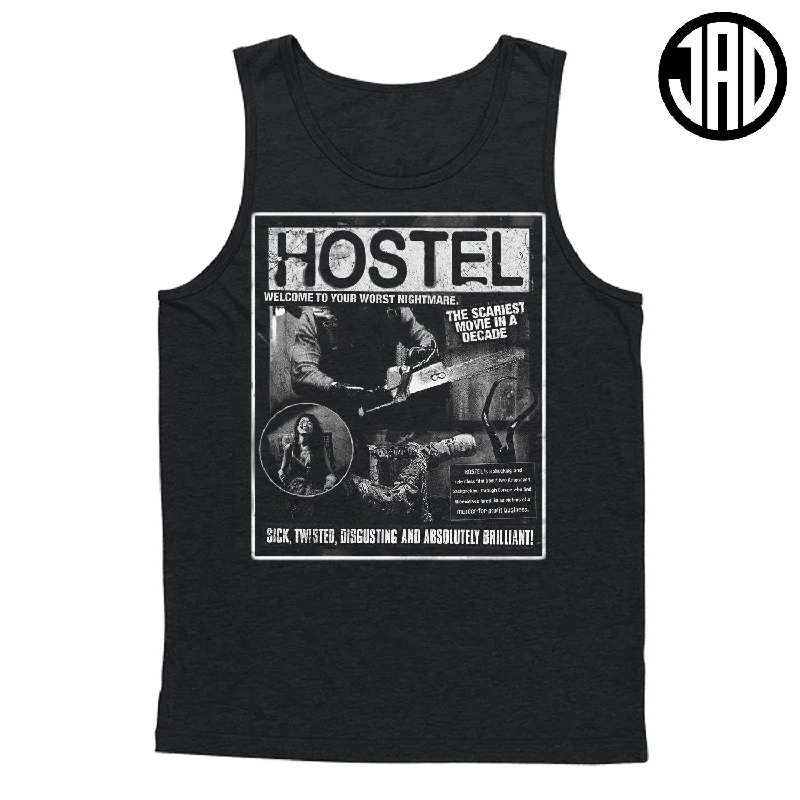 men's muscle tank topsHostel Poster - Men's (Unisex) Tank