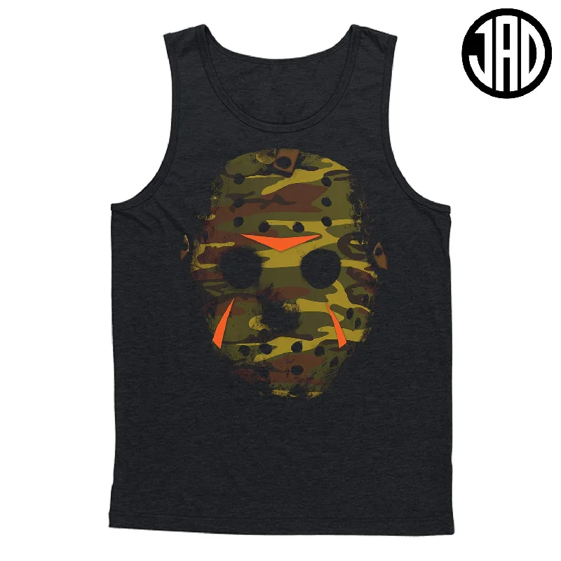 men's tank tops for yogaWoodland Mask - Men's (Unisex) Tank