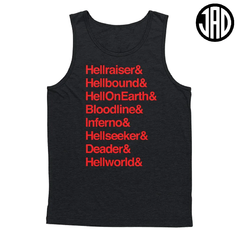 men's tank tops for yogaHell 8 - Men's (Unisex) Tank