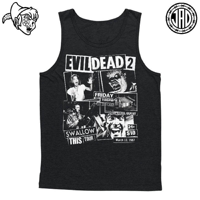 men's tank tops with deep armholesSwallow This 1987 Tour - Men's Tank
