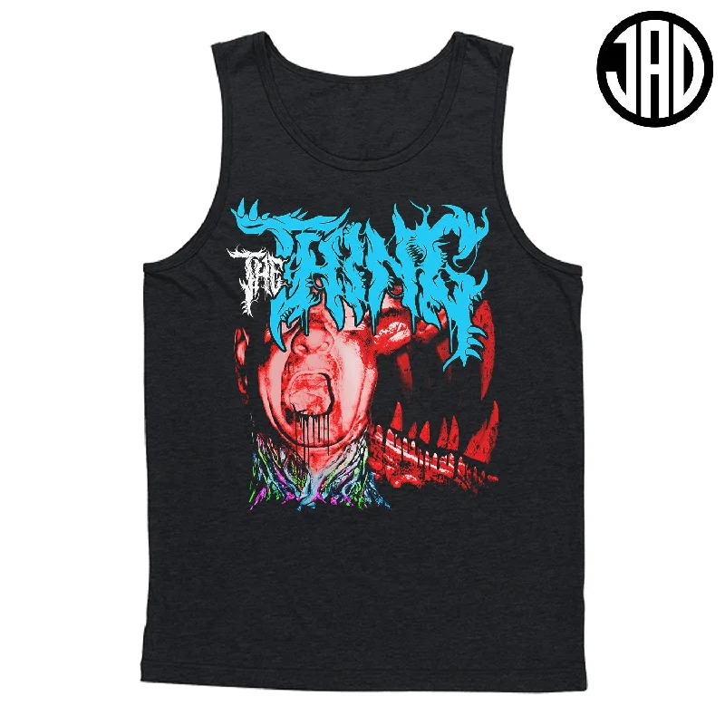 workout tank tops for menThe Thing Metal - Men's (Unisex) Tank