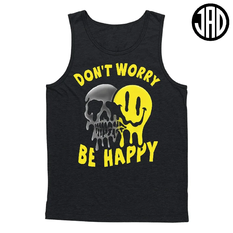 men's cotton tank topsDon't Worry - Men's (Unisex) Tank