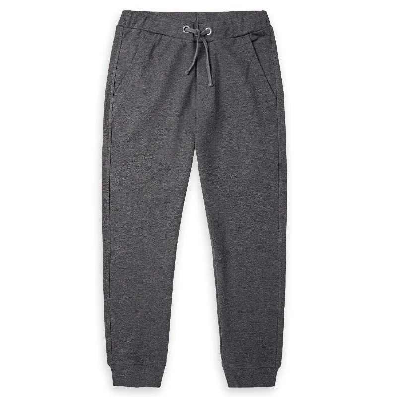 Men's cropped length casual linen pants for a breezy summer vibeAdjustable - Waist Men Casual Pant for Growing Teens or Comfort FlexibilityAll Day Sweatpants - Charcoal Men's cropped length casual linen pants for a breezy summer vibeAdjustable - Waist Men Casual Pant for Growing Teens or Comfort FlexibilityAll Day Sweatpants - Charcoal