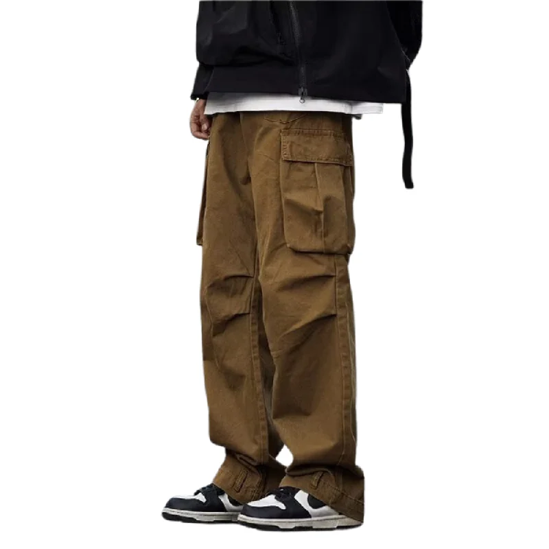 Men's ripped cargo pants for a trendy and edgy streetwear lookCargo Pants with Built - in Knee Pads for Protection during Work or SportsAmerican Casual Cargo Pants Men's ripped cargo pants for a trendy and edgy streetwear lookCargo Pants with Built - in Knee Pads for Protection during Work or SportsAmerican Casual Cargo Pants