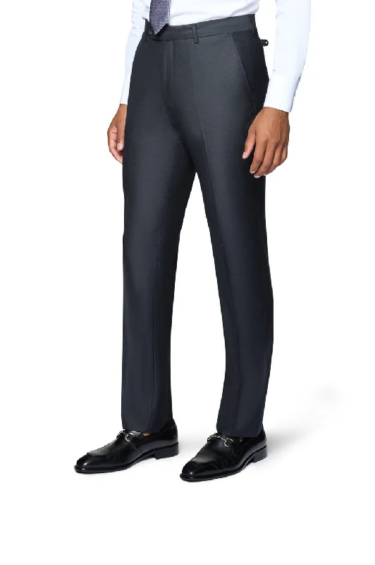 Men's high - waisted casual corduroy pants for a vintage charmPatchwork Men Casual Pant with a Unique and Artistic DesignBerragamo Elegant Modern Fit Pants - Charcoal Men's high - waisted casual corduroy pants for a vintage charmPatchwork Men Casual Pant with a Unique and Artistic DesignBerragamo Elegant Modern Fit Pants - Charcoal