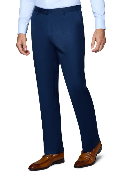 Men's button - fly casual denim work pants for durabilityBi - Stretch Men Casual Pant for Maximum Mobility in All DirectionsBerragamo Solid Slim Fit Pants - New Blue Men's button - fly casual denim work pants for durabilityBi - Stretch Men Casual Pant for Maximum Mobility in All DirectionsBerragamo Solid Slim Fit Pants - New Blue