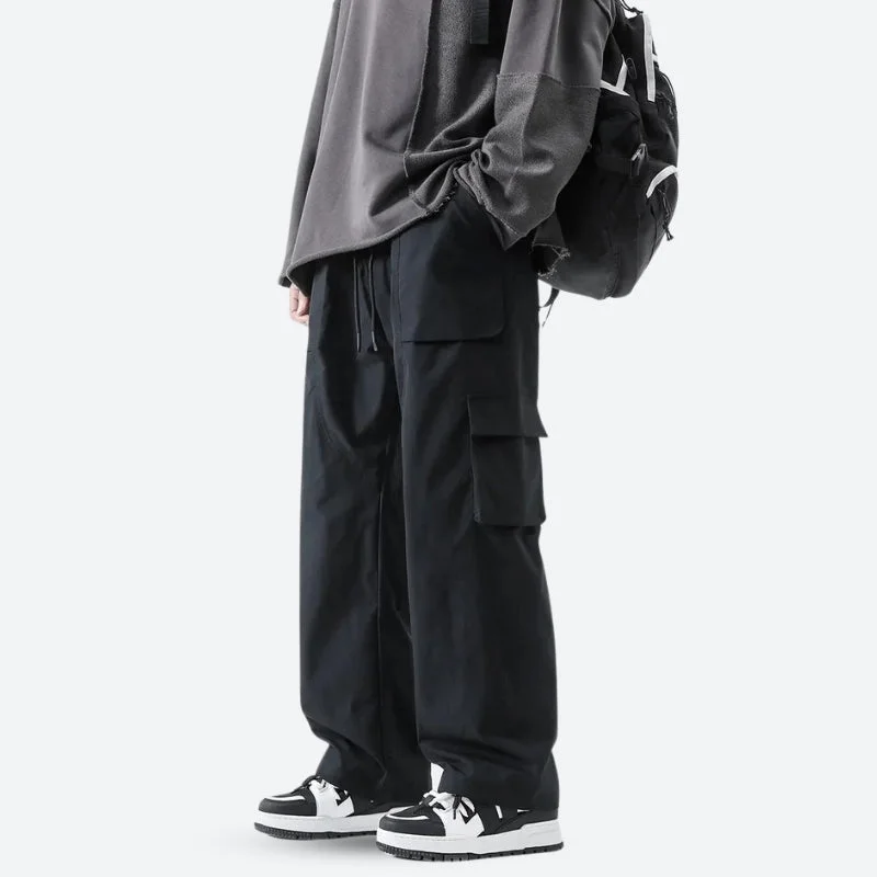 Men's cargo pants with reflective strips for enhanced visibility at nightCargo Pants with a Drawstring Ankle for a Custom and Adjustable FitCargo Pants