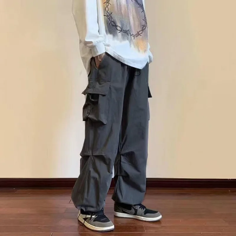Men's cargo pants with a double - stitched construction for durabilityTwo - Tone Men Cargo Pants with a Stylish and Modern ContrastDrawstring Cargo Pants Men's cargo pants with a double - stitched construction for durabilityTwo - Tone Men Cargo Pants with a Stylish and Modern ContrastDrawstring Cargo Pants