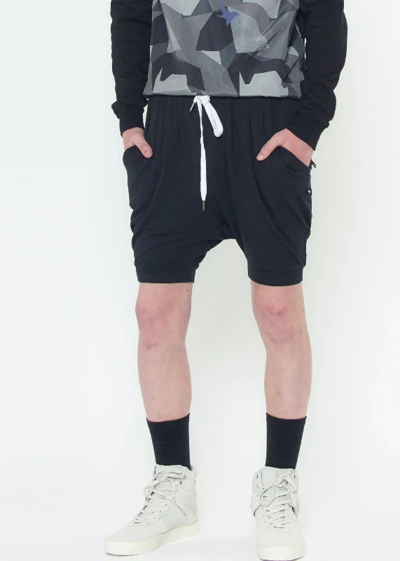 Men's adjustable - length convertible shorts for versatile useJogger - Style Men Shorts for a Comfortable and Active - Wear LookKonus Men's Rib Cuffed Shorts in Light Weight Knit Fabric in Black Men's adjustable - length convertible shorts for versatile useJogger - Style Men Shorts for a Comfortable and Active - Wear LookKonus Men's Rib Cuffed Shorts in Light Weight Knit Fabric in Black