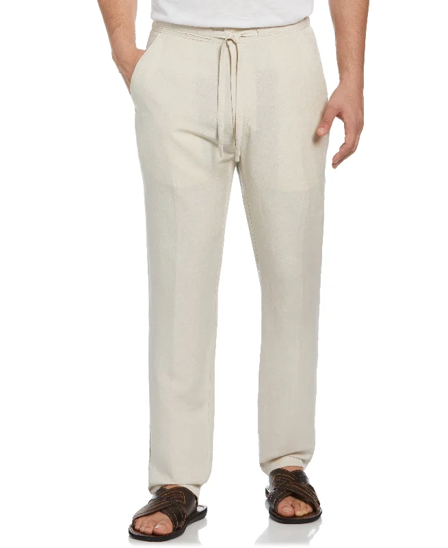 Men's high - waisted casual corduroy pants for a vintage charmPatchwork Men Casual Pant with a Unique and Artistic DesignLinen-Blend Core Drawstring Pants Men's high - waisted casual corduroy pants for a vintage charmPatchwork Men Casual Pant with a Unique and Artistic DesignLinen-Blend Core Drawstring Pants