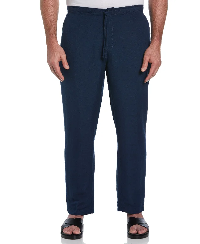 Men's patterned casual silk blend pants for a unique night - out styleRecycled - Material Men Casual Pant for an Eco - Conscious Wardrobe ChoiceBig And Tall Linen Blend Core Drawstring Pant Men's patterned casual silk blend pants for a unique night - out styleRecycled - Material Men Casual Pant for an Eco - Conscious Wardrobe ChoiceBig And Tall Linen Blend Core Drawstring Pant