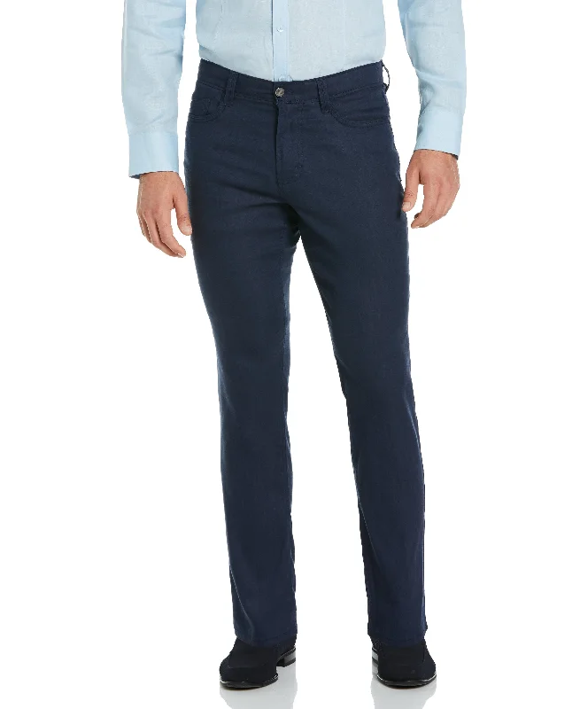 Men's elastic waistband casual lounge pants for lazy days at homeStretch - Denim Men Casual Pant Combining Comfort and DurabilityLinen-Blend Stretch 5-Pocket Pants Men's elastic waistband casual lounge pants for lazy days at homeStretch - Denim Men Casual Pant Combining Comfort and DurabilityLinen-Blend Stretch 5-Pocket Pants