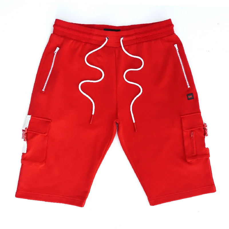 Men's cargo pants with a camo - patterned interior for a unique touchReflective - Trimmed Men Cargo Pants for Nighttime Visibility and SafetyM670 Tech Fleece cargo Shorts - Red Men's cargo pants with a camo - patterned interior for a unique touchReflective - Trimmed Men Cargo Pants for Nighttime Visibility and SafetyM670 Tech Fleece cargo Shorts - Red