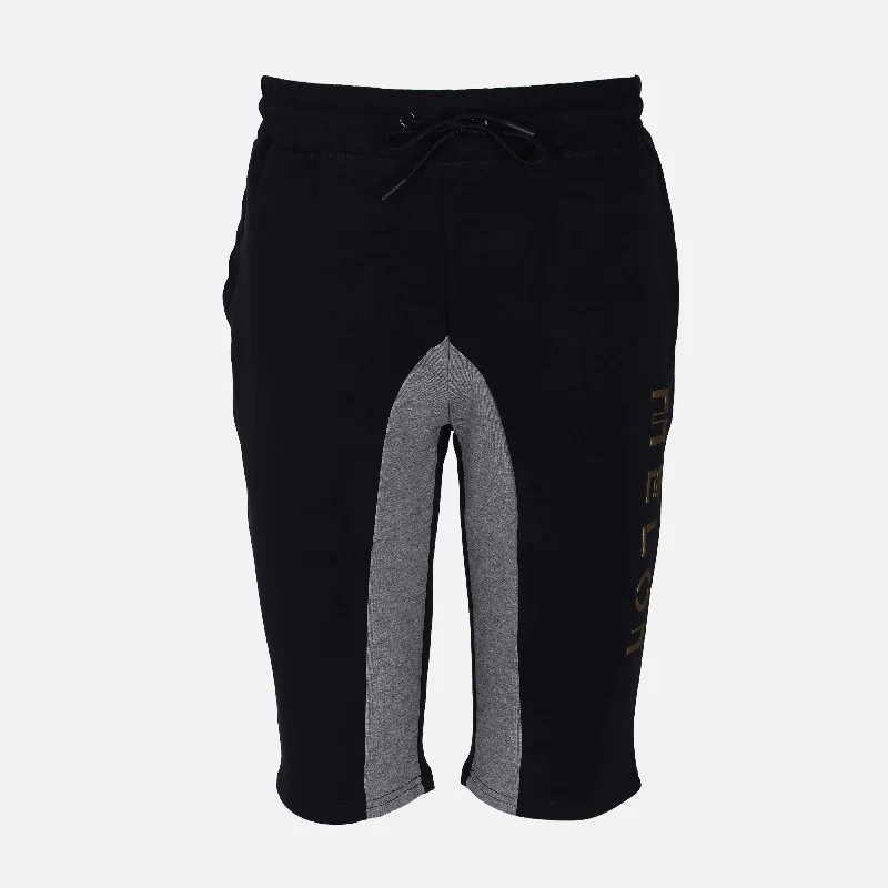 Men's button - fly denim work shorts for durability on the jobAdjustable - Length Men Shorts with Roll - Up OptionsMEN KNITTED BERMUDA SHORTS Men's button - fly denim work shorts for durability on the jobAdjustable - Length Men Shorts with Roll - Up OptionsMEN KNITTED BERMUDA SHORTS