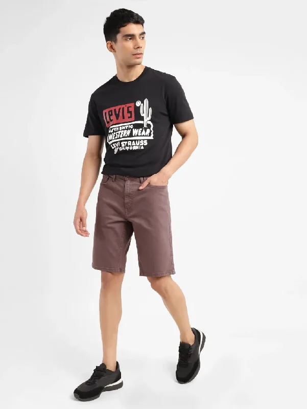 Men's camo print cargo shorts for outdoor adventuresElastic - Waistband Men Shorts for Comfortable and Easy - WearMen's Burgundy Regular Fit Shorts Men's camo print cargo shorts for outdoor adventuresElastic - Waistband Men Shorts for Comfortable and Easy - WearMen's Burgundy Regular Fit Shorts