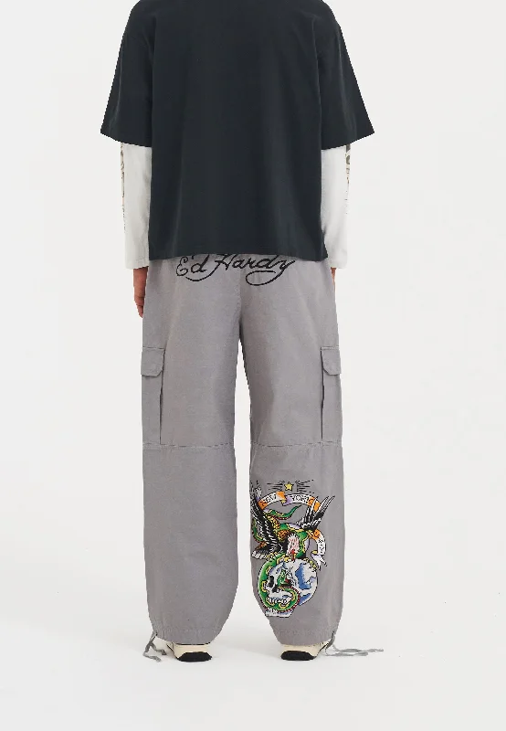 Men's cargo pants with zip - off legs for convertible functionalityCamouflage - Patterned Men Cargo Pants for Hunting and Outdoor CamouflageMens Eagle Snake Battle Ripstop Woven Cargo Pants Trousers - Grey Men's cargo pants with zip - off legs for convertible functionalityCamouflage - Patterned Men Cargo Pants for Hunting and Outdoor CamouflageMens Eagle Snake Battle Ripstop Woven Cargo Pants Trousers - Grey