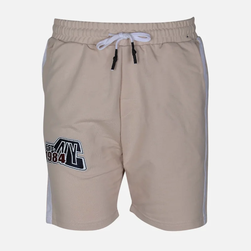 Men's elastic waistband lounge shorts for lazy weekends at homeChino Men Shorts with a Classic and Versatile LookMEN KNITTED SHORTS Men's elastic waistband lounge shorts for lazy weekends at homeChino Men Shorts with a Classic and Versatile LookMEN KNITTED SHORTS