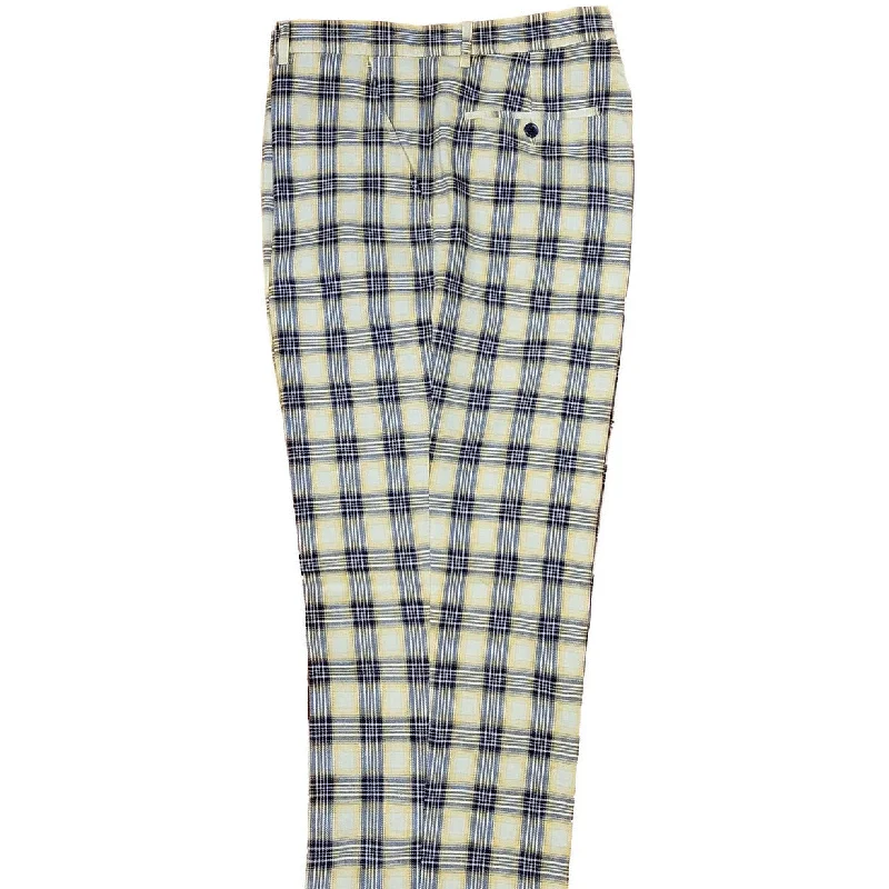 Men's button - fly casual denim work pants for durabilityBi - Stretch Men Casual Pant for Maximum Mobility in All DirectionsPrestige Yellow Royal Blue Plaid Pants Men's button - fly casual denim work pants for durabilityBi - Stretch Men Casual Pant for Maximum Mobility in All DirectionsPrestige Yellow Royal Blue Plaid Pants