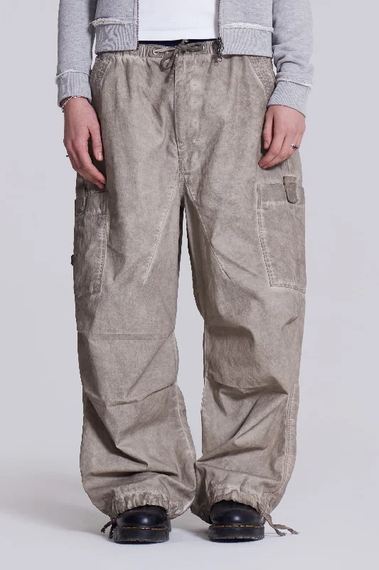 Men's loose - fit cargo pants for a relaxed and comfortable lookRip - Stop Men Cargo Pants for Durability in Tough EnvironmentsStone Oil Wash Parachute Pants Men's loose - fit cargo pants for a relaxed and comfortable lookRip - Stop Men Cargo Pants for Durability in Tough EnvironmentsStone Oil Wash Parachute Pants