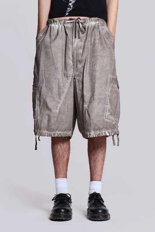 Men's khaki twill cargo pants for a classic and versatile styleRelaxed - Fit Men Cargo Pants for a Laid - Back and Casual LookStone Oil Wash Parachute Shorts Men's khaki twill cargo pants for a classic and versatile styleRelaxed - Fit Men Cargo Pants for a Laid - Back and Casual LookStone Oil Wash Parachute Shorts