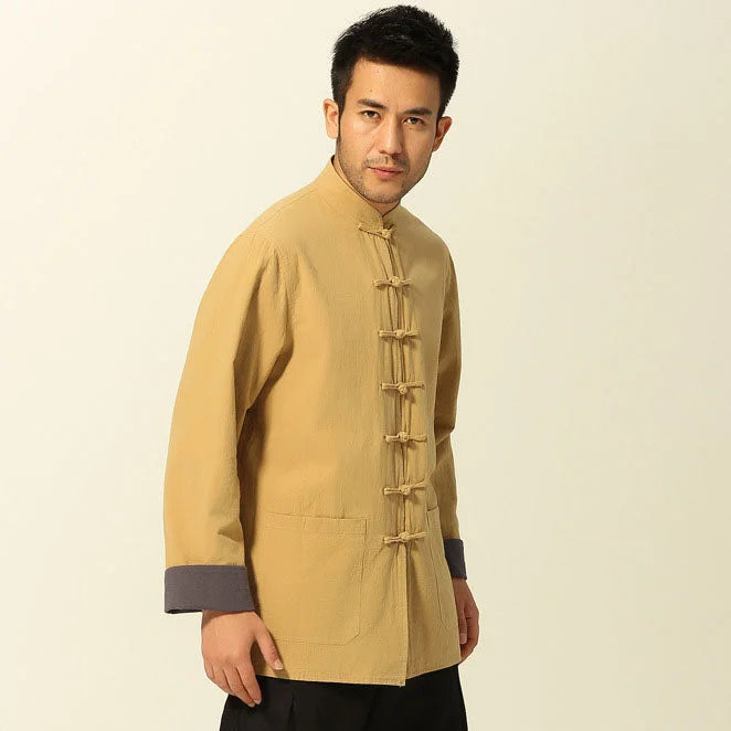 Men jackets with a media - friendly pocket for easy access to gadgetsSoft - Shell Men Jacket for Flexibility and Weather Resistance100% Cotton Reversible Chinese Style Kung Fu Jacket with Turned Cuff Men jackets with a media - friendly pocket for easy access to gadgetsSoft - Shell Men Jacket for Flexibility and Weather Resistance100% Cotton Reversible Chinese Style Kung Fu Jacket with Turned Cuff