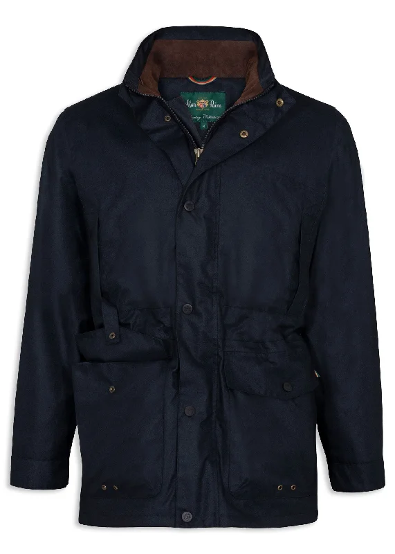 Long - line men coats reaching below the knee for maximum coveragePackable Men Down Jacket with a Stuff Sack IncludedAlan Paine Fernley Waterproof Field Coat Long - line men coats reaching below the knee for maximum coveragePackable Men Down Jacket with a Stuff Sack IncludedAlan Paine Fernley Waterproof Field Coat