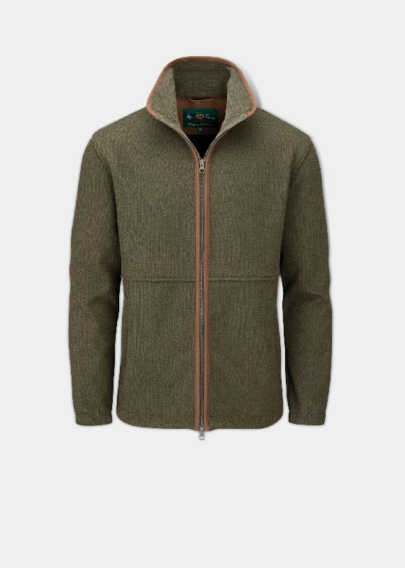 Men fleece - backed compression shirts for workoutsMen Fleece with a Stretch - Fabric for a Comfortable FitAylsham Men's Fleece Jacket In Green Herringbone - Regular Fit Men fleece - backed compression shirts for workoutsMen Fleece with a Stretch - Fabric for a Comfortable FitAylsham Men's Fleece Jacket In Green Herringbone - Regular Fit