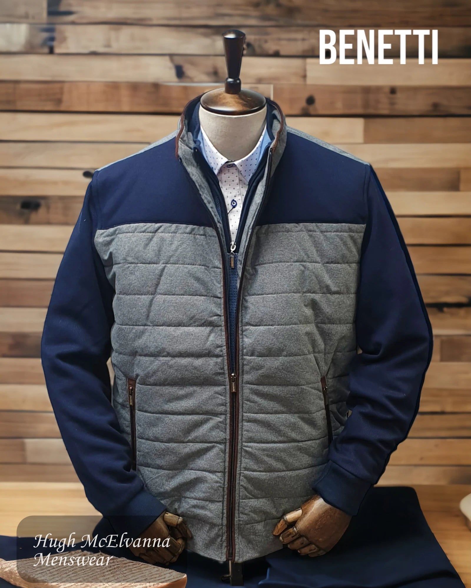 Performance - driven men jackets with breathable fabric for sportsCorduroy Men Jacket for a Textured and Classic LookBenetti 'FLOYD' Grey Casual Jacket Performance - driven men jackets with breathable fabric for sportsCorduroy Men Jacket for a Textured and Classic LookBenetti 'FLOYD' Grey Casual Jacket
