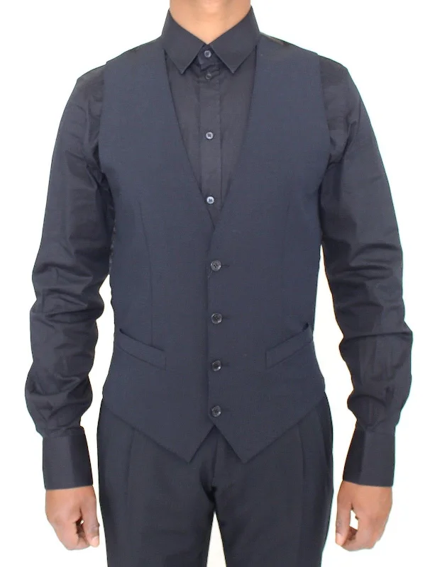 Patterned men waistcoats with floral prints for a stylish twistVelvet Men Waistcoat for a Luxurious and Sophisticated AppealDolce & Gabbana Blue Wool Formal Dress Vest Men's Gilet Patterned men waistcoats with floral prints for a stylish twistVelvet Men Waistcoat for a Luxurious and Sophisticated AppealDolce & Gabbana Blue Wool Formal Dress Vest Men's Gilet