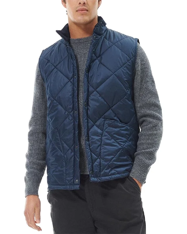 Men vest with a zip - off hood for added protection in inclement weatherStretch - Fabric Men Waistcoat for Added Comfort and MobilityBarbour Liddesd Gilet Men vest with a zip - off hood for added protection in inclement weatherStretch - Fabric Men Waistcoat for Added Comfort and MobilityBarbour Liddesd Gilet