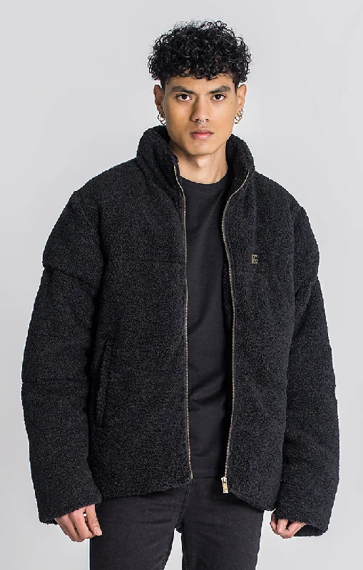 Men down jackets with a trendy color - block design for a fashion - forward lookReflective - Accent Men Down Jacket for Visibility in Low - LightBlack Teddy Puffer Jacket Men down jackets with a trendy color - block design for a fashion - forward lookReflective - Accent Men Down Jacket for Visibility in Low - LightBlack Teddy Puffer Jacket