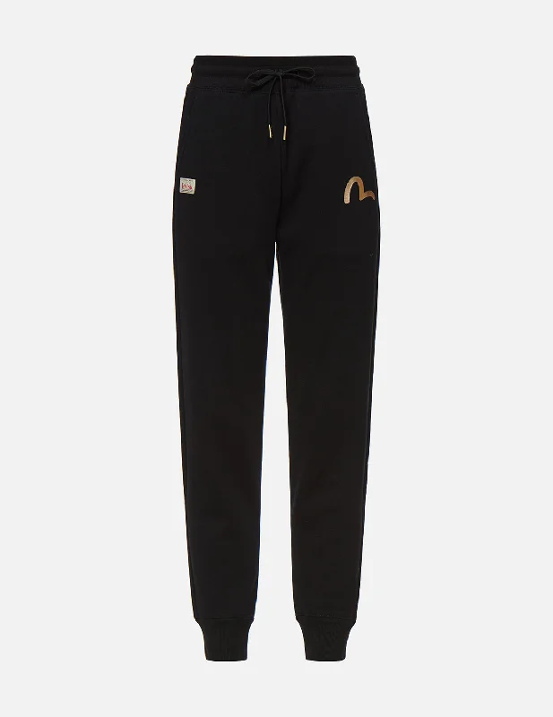 Brocade Kamon Appliqué Sweatpants